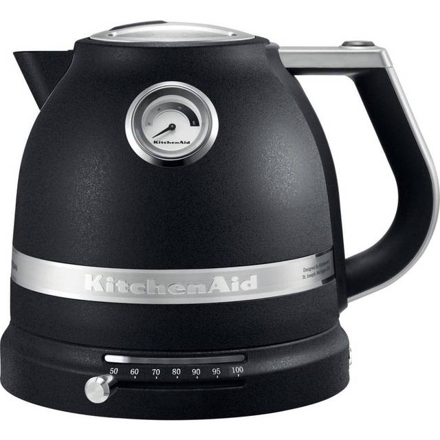 KitchenAid 5KEK1522BBK Artisan Variable Temperature 1.5L Kettle - Cast Iron Black