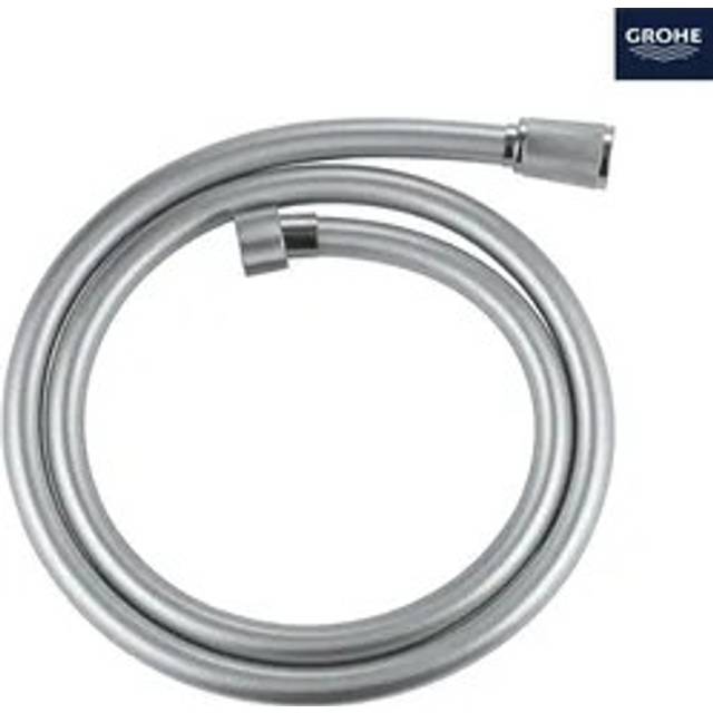 Grohe Silverflex Shower Hose - 1250mm Long - Chrome Finish: Chrome