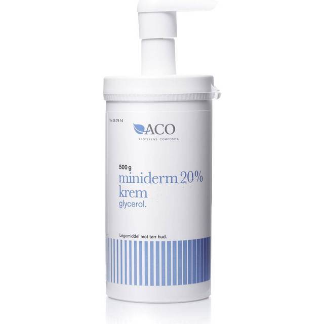 Miniderm, kräm 20% (med pump) 500 g