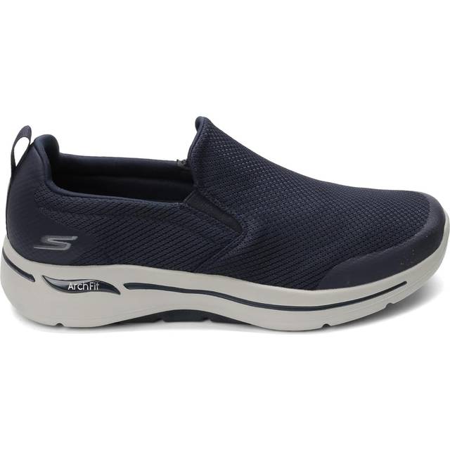 Skechers Men's Gowalk Arch Fit-Athletic Slip-On Casual Loafer Walking Shoe Sneaker  Navy/Grey  13