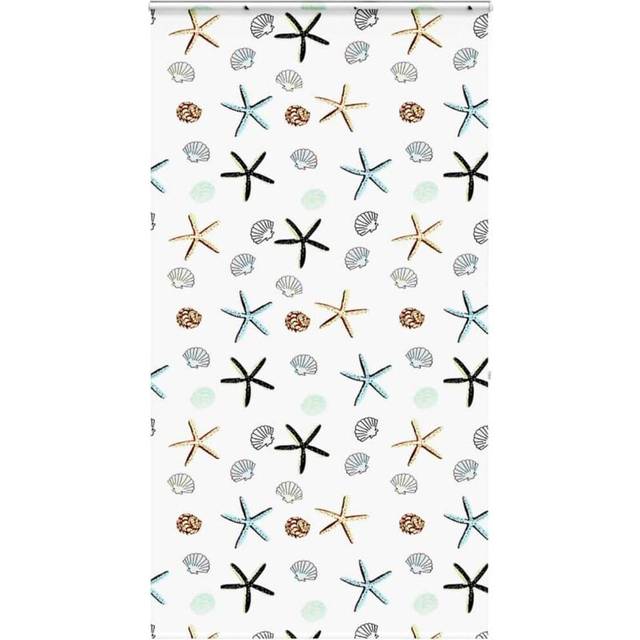 (shellfish, 120 x 240 cm) vidaXL Shower Roller Blind with Cassette 140x240 cm Fabric Width 136 cm