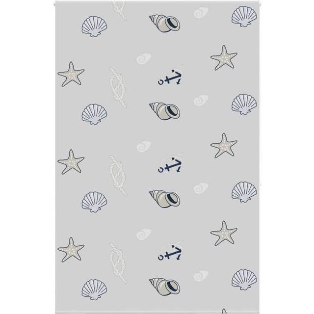 Rullgardin för dusch 150x240 cm tyg bredd 146 cm