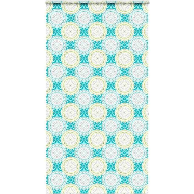 vidaXL Shower Roller Blind with Cassette 130x240 cm Fabric Width 126 cm - Multicolour