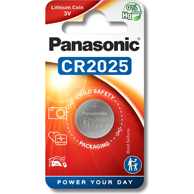 Panasonic CR2025EL/1B Batteri 1 St.