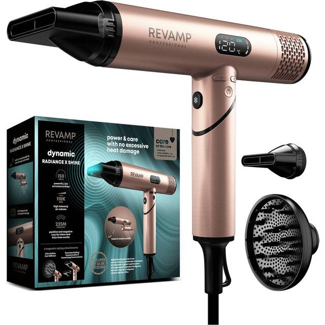 Revamp Dynamic Radiance x Shine Dryer Gold