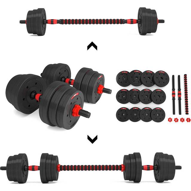 Justerbar Skivstång och Hantlar Set 20 kg - SGP20