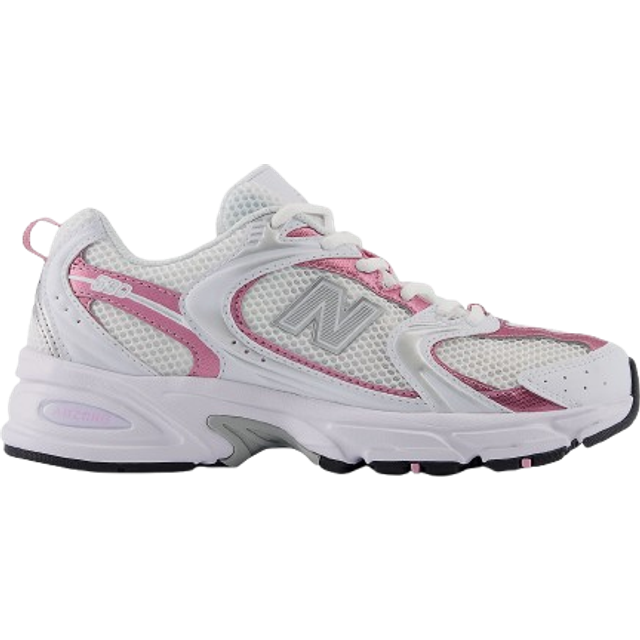 New Balance 530 - White/Pink Sugar/Silver Metallic • Price »