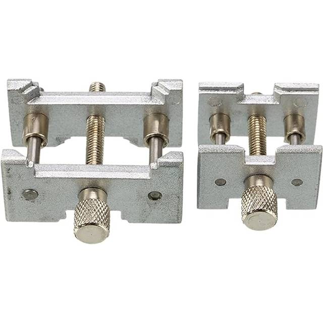 BREAUX 2st / set Metal Watch Rörelsehållare Fast Base Multi Funktion for Watchmaker Watch Clamp Klockor Reparationsverktyg Tillbehör Werkzeugsatz für Uhrenreparatur