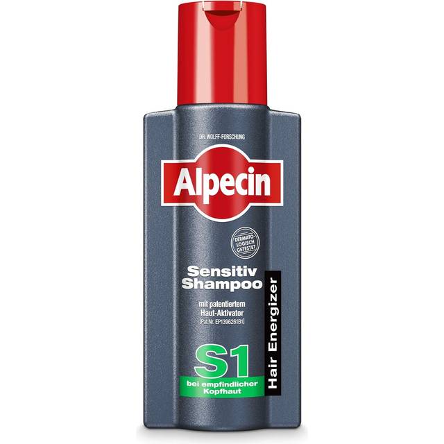 Alpecin Koffeinschampo Sensitive S1 Minska håravfall · för känslig hårbotten · 250ml