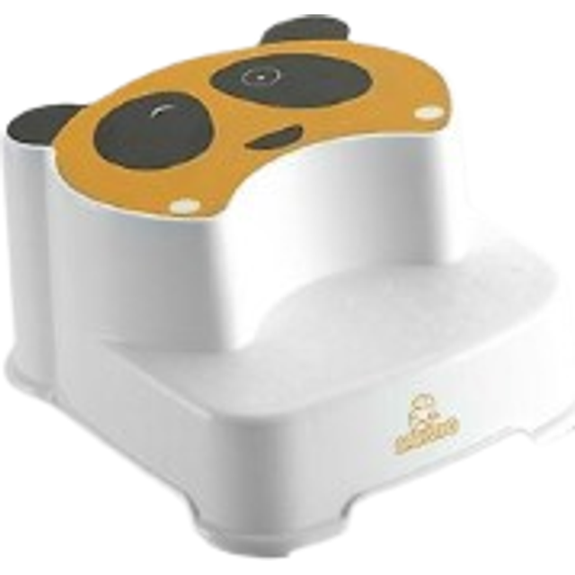Babyloo Panda Toalett trapppall - Gul