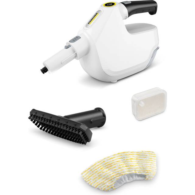 Kärcher Ångtvätt SC 1 Multi, handtvätt, uppvärmningstid: 30 s, Ytkapacitet: Ca. 30 m², tank: 0,2 l, vikt: 1,6 kg, 1 mikrofiberduk stor, avkalkningspatron