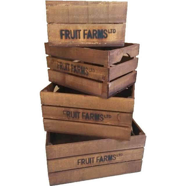 Fruit Crates - Brown