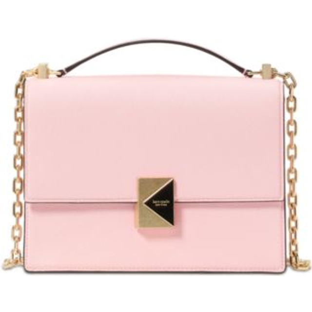 kate spade new york Deco Pebbled Leather Small Chain Shoulder Bag