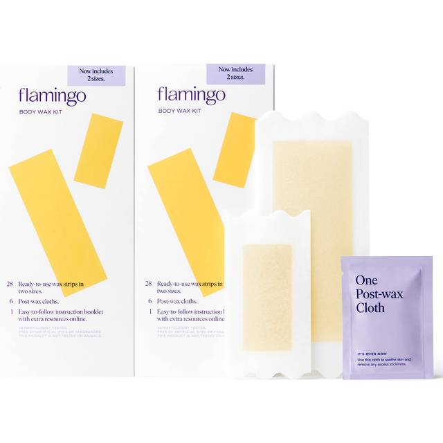 Flamingo Womens Body Wax Kit - 56 Wax Strips
