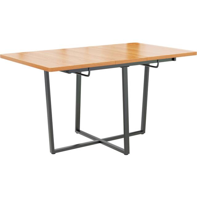 Extendable Dining Table Natural - Natural Wood