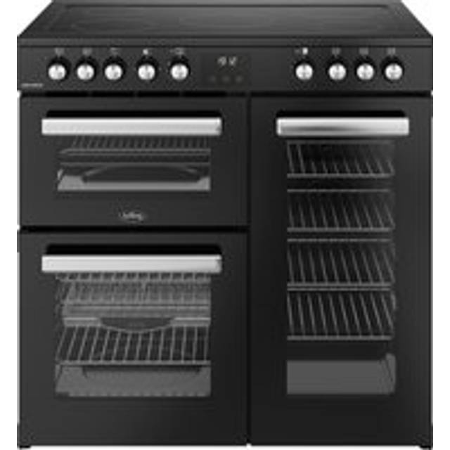 Belling 444411791 Cookcentre 90cm Ceramic Range Cooker - Black
