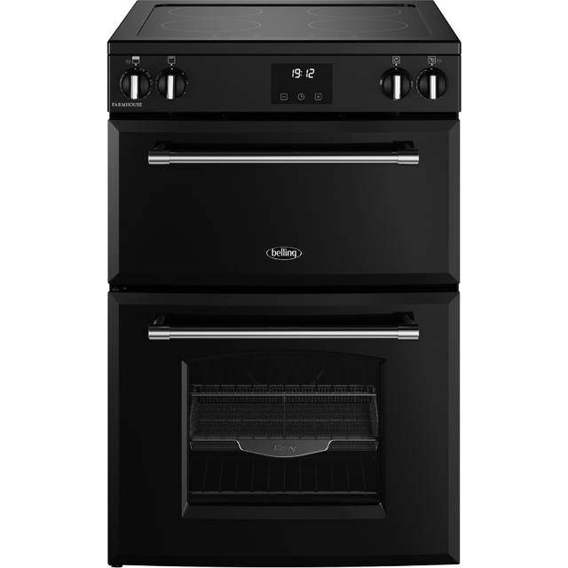Belling 444411815 Farmhouse 60cm Induction Freestanding Cooker - Black