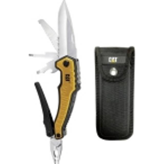 CAT 980381LG Multitool 9-in-1: Pliers Knife Screwdrivers Saw Cutter