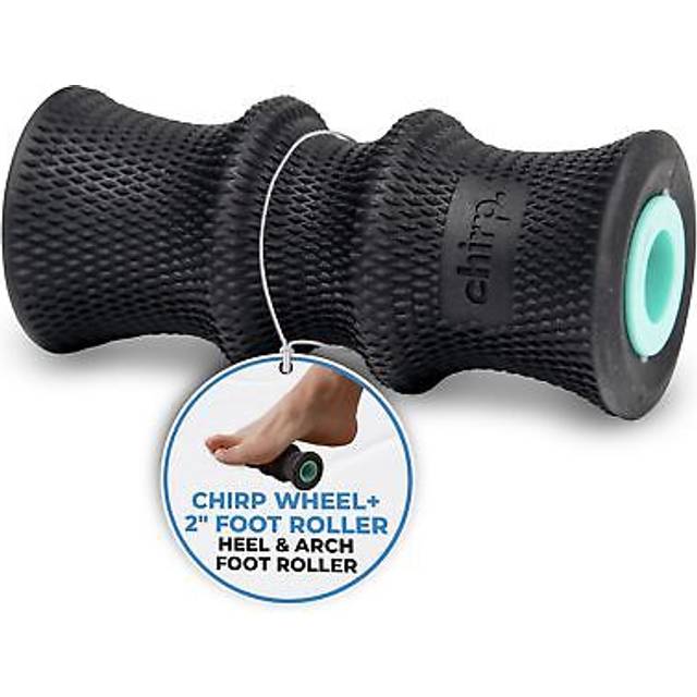 Chirp Wheel Plus Foot Roller - Targeted Deep Tissue Massage for Plantar Fasciitis and Foot Fatigue  Arch Pain Relief  and Muscle Recovery  Exercise Eq