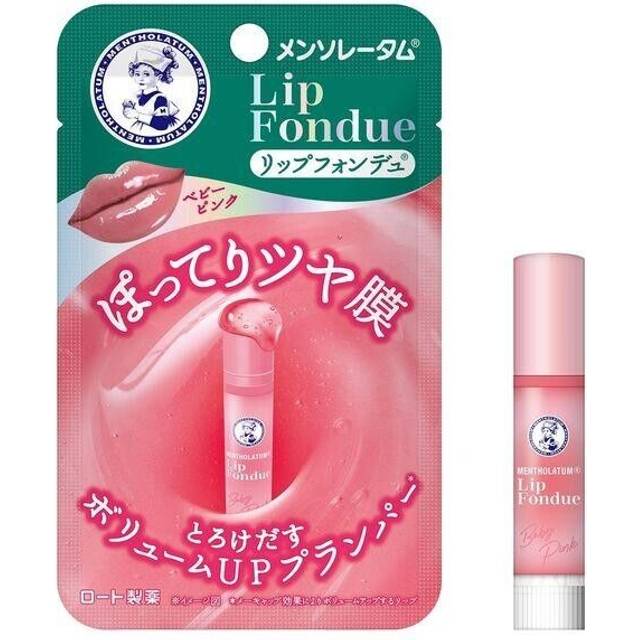 Rohto Mentholatum - Lip Fondue Baby Pink