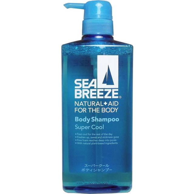 Shiseido - Sea Breeze Natural+Aid Body Shampoo Super Cool - 600ml