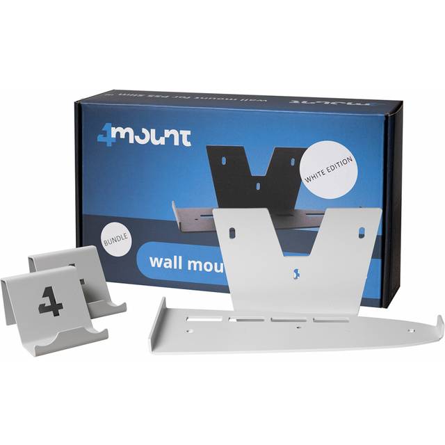 4mount Väggfäste Bundle för PS5 Slim - Vit