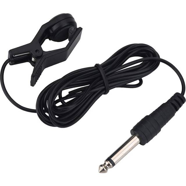 Clip-on Pickup  Portable Pickup Contact Microphone Vocal Pick Up Audio Transducer for Tuner Music Instruments