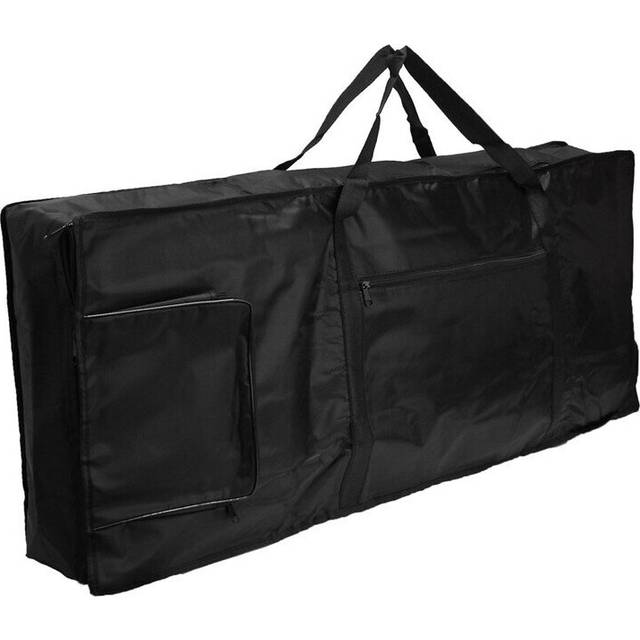 Portable Thick Padded Electric Keyboard Piano Bag 61 Key Double Shoulder Straps