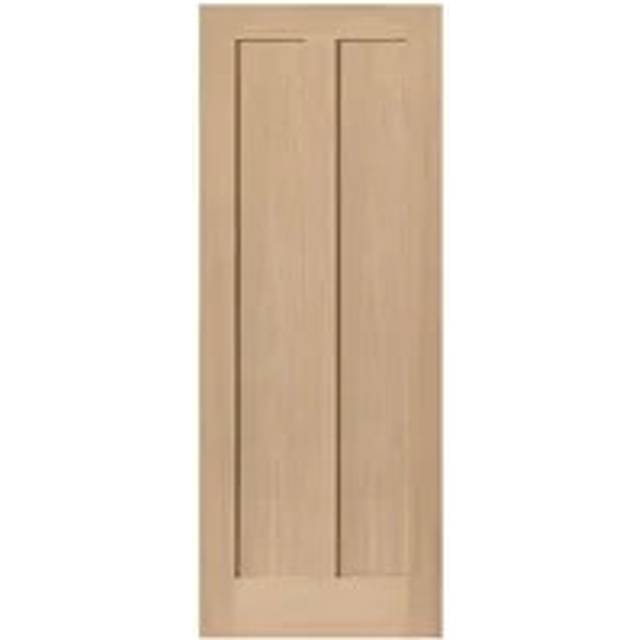 Eiger Shaker Style Oak Internal Fire Door With Two Recessed Panels - Unfinished - FD30 - 44 x 1981 x 762mm