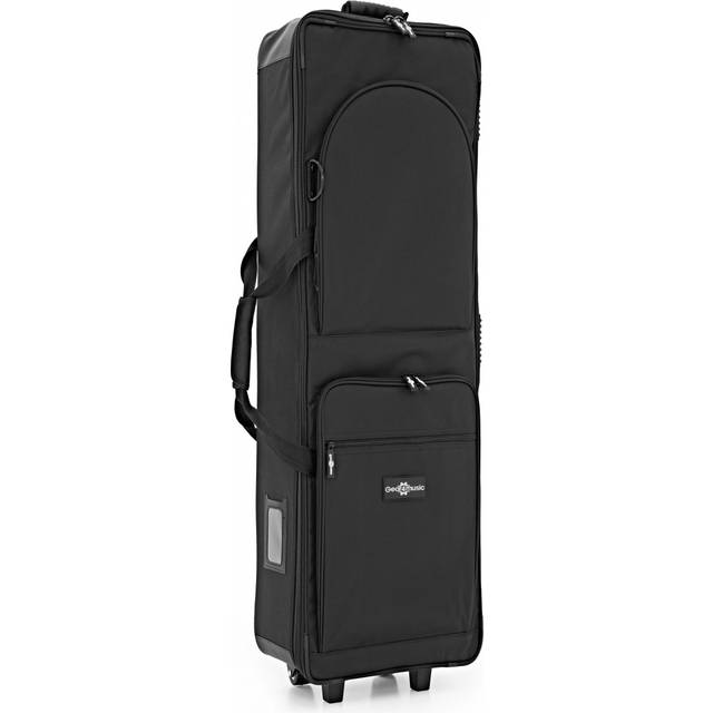 88 Key Keyboard Case with Wheels by Gear4music