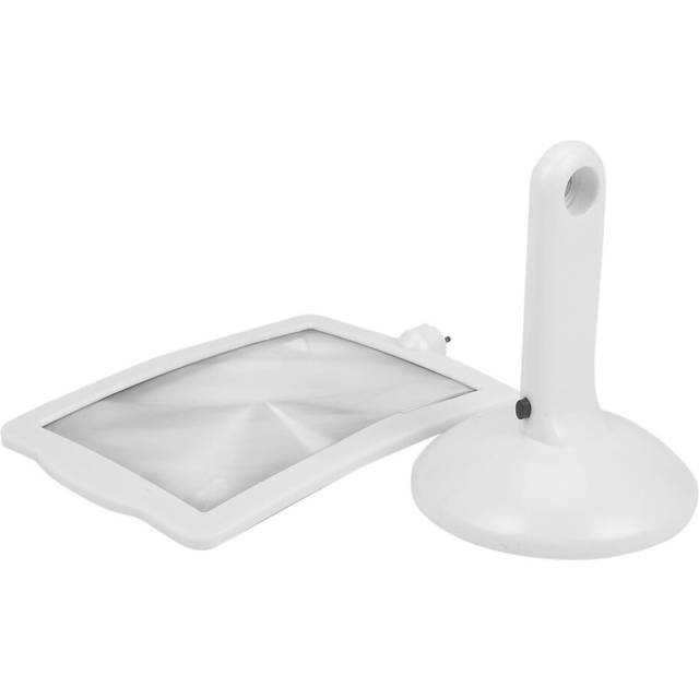 Portable Desktop 3X Magnifier Led 180 Degree Rotatable Desk Lamp Lighting Loupe Reading Glass For Writing Tool