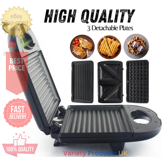 Domestic King 3 IN 1 Snack Maker - DK18117