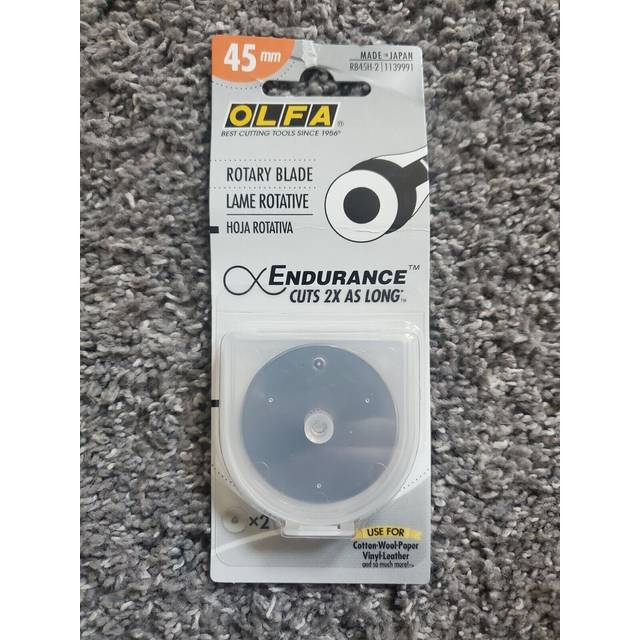 OLFA Endurance Rotary Blade 45mm 2/Pkg1139991