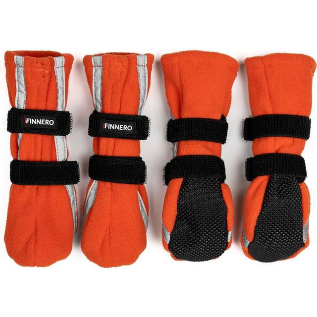 Finnero Hundsko Halla 4p, XXS, Orange med reflex
