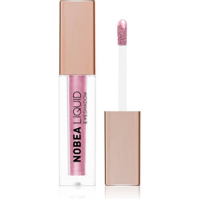 NOBEA Metal Liquid Eyeshadow Flytande ögonskugga Skugga Rosegold #E02 4 ml