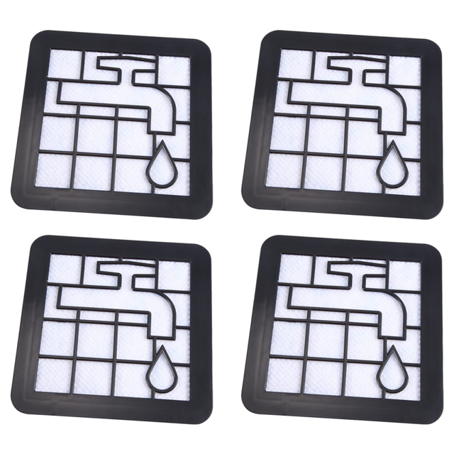 4PCS Replacement Filter Parts for Philips XV1220/01 Vacuum Cleaner Series 2000 Cleaning Accessories