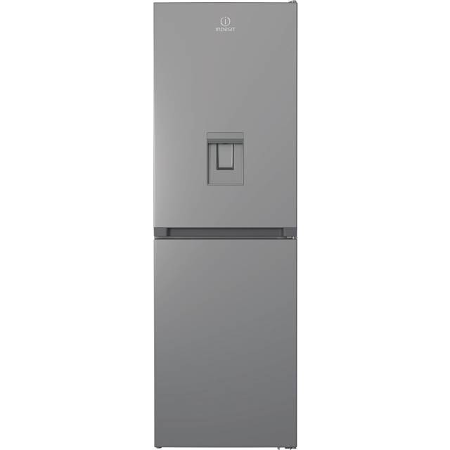 Indesit 322 Litre 50/50 Freestanding Fridge Freezer - Silver