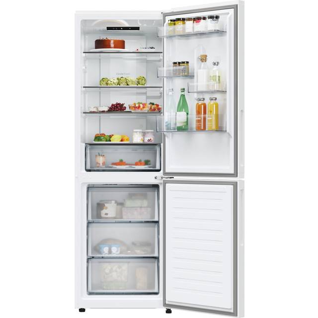 HOOVER H-Combi 300 HONCQ2T620EWK Smart 70/30 Fridge Freezer - White, White
