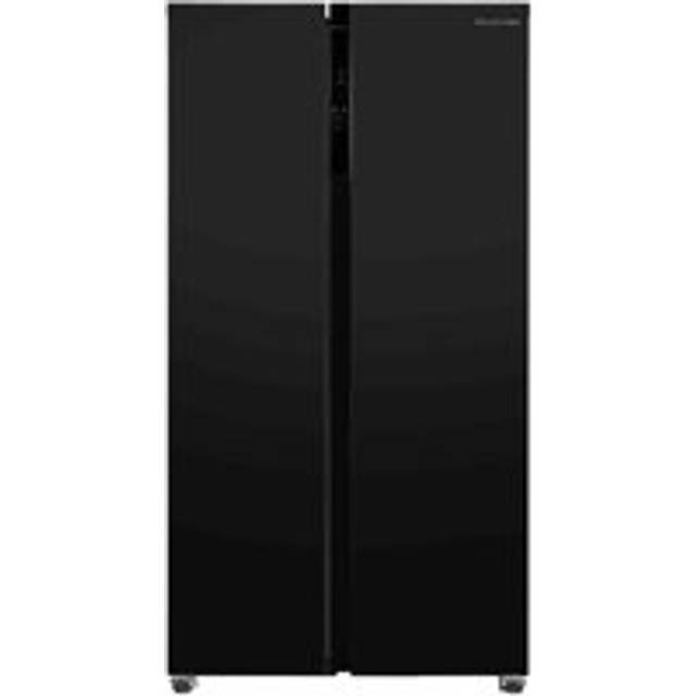 Russell Hobbs RH90AFF201B Total No Frost American Fridge Freezer - Black - E Rated