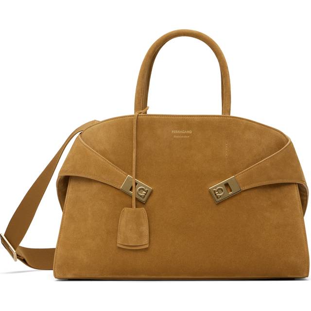 Ferragamo Tan Hug Bag - 003 NATURALE 6 PS202 - UNI