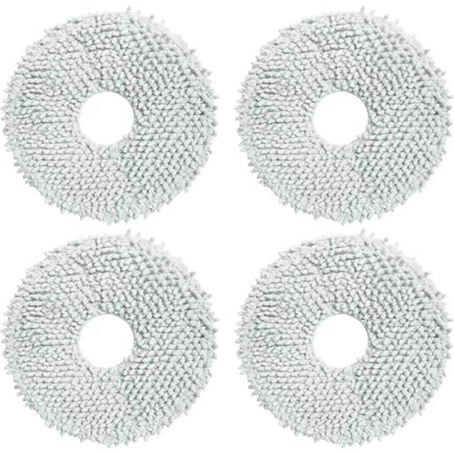 4Pcs Replacement Mop Cloth for Dreame Bot L10S Ultra/ S10/ S10 Pro Robot Vacuum Cleaner Accessories