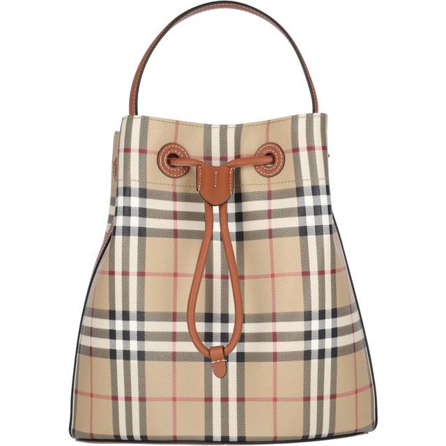 Burberry Small Bucket Bag "Tb" - Beige - U