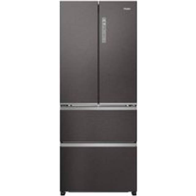 Haier HFR3718ENMD 70cm Frost Free Fridge Freezer - DARK INOX