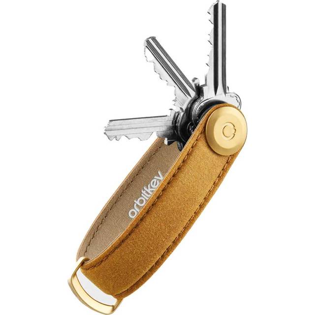 Orbitkey - Waxed Canvas Key Organiser - Golden Sand