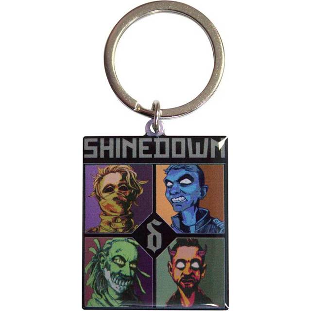 Shinedown Monsters Photo Print Keyring