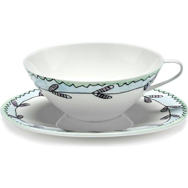 Blossom Milk Teacup With Saucer