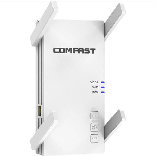 Wireless Wifi Repeater Wifi Extender router long range signal booster Amplifier 2.4/5.8Ghz 300/2100Mbps WiFi Ultraboost for Home