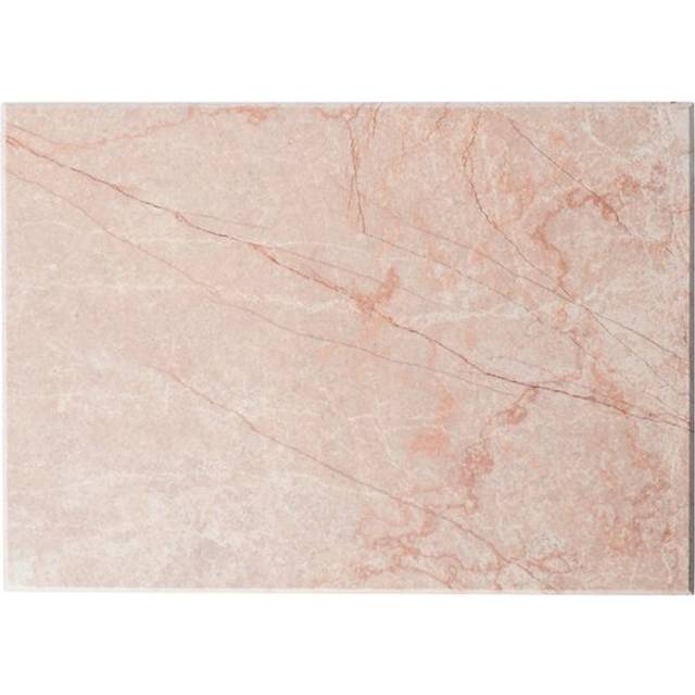 Stiernholm - Marmor serveringsbricka 30x21 cm rosa