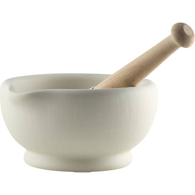 Milton Brook Mortar and Pestle Size 3 - White