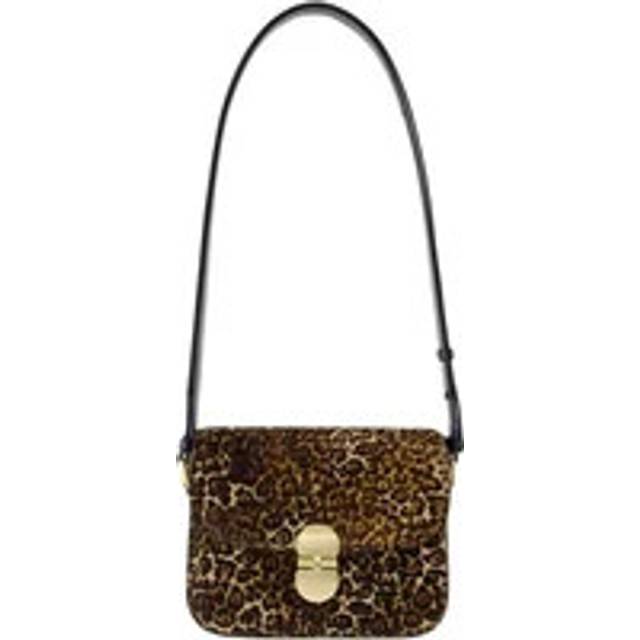 A.P.C., Shoulder Bags, female, Brown, ONE SIZE, Leopard Printed Small Shoulder Bag